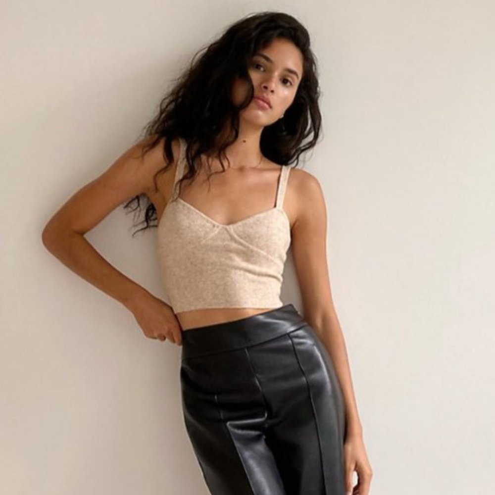 Wilfred Sicily Bustier Sweater Tank Top